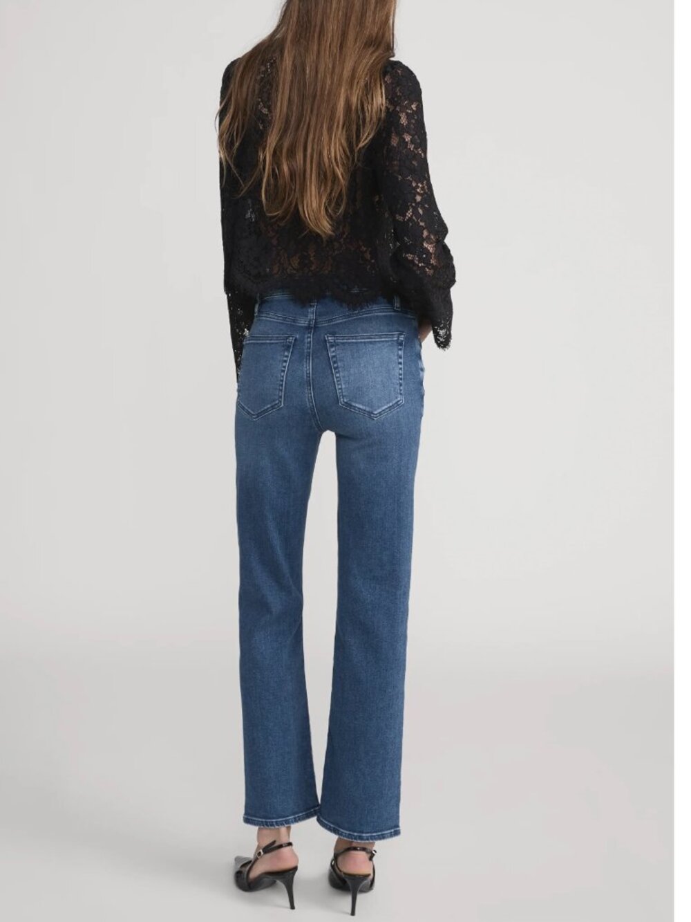 NWOT - FRAME LE SLEEK STRAIGHT JEANS SZ 25 - Picture 3 of 8